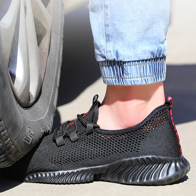 Chaussures de sécurité légères et respirantes pour homme